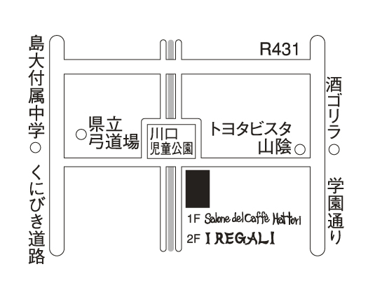 I�@REGALI�i�C�E���K�[���j�̒n�}